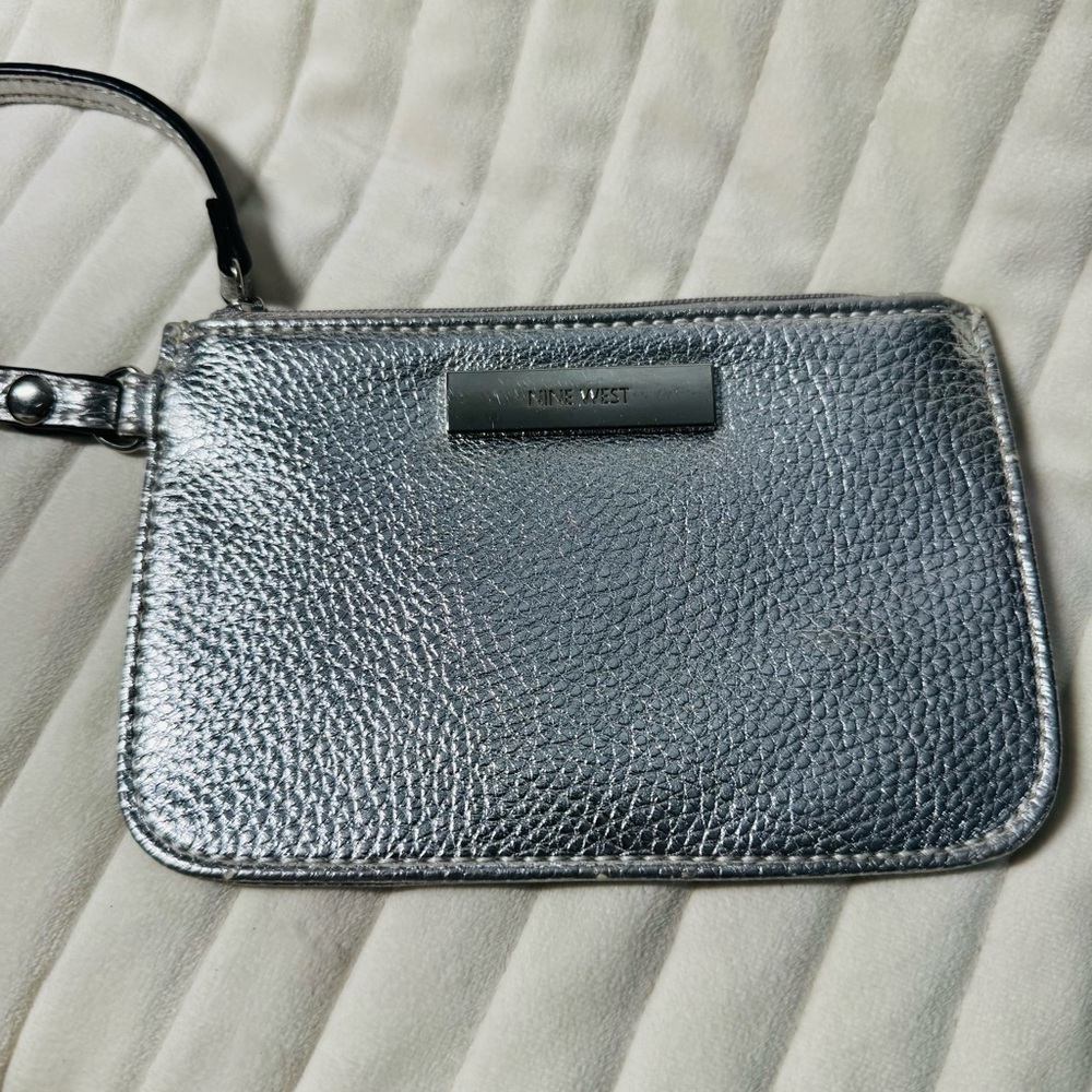 Nine West Metallic Wristlet